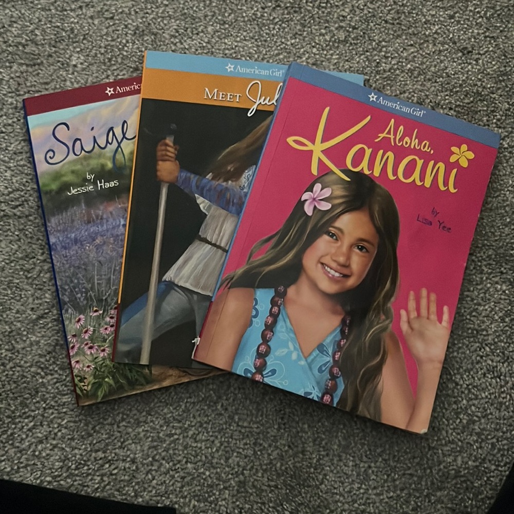 american girl doll books